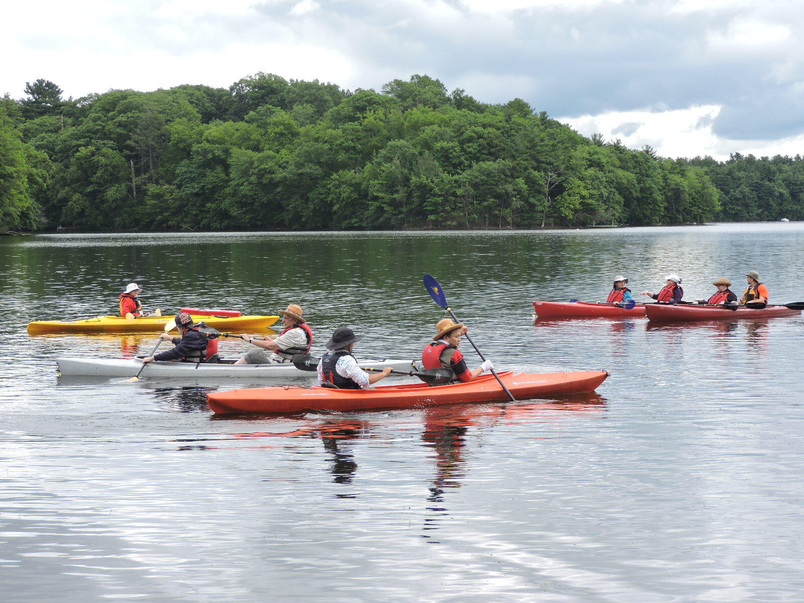 Adaptive kayaking at Cochituate State Park Mass.gov